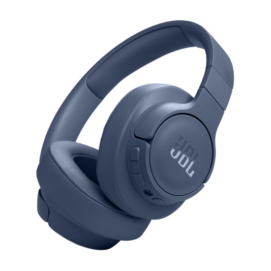 JBL Tune 770NC over-ear wireless headphones showcasing adaptive noise cancelling design and JBL Pure Bass branding on a sleek exterior.