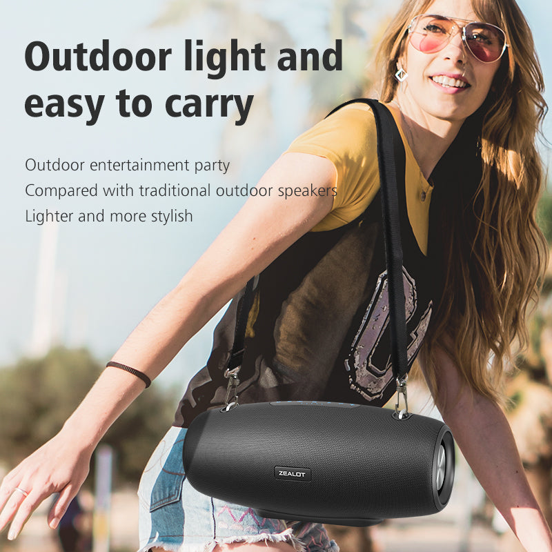ZEALOT S67 — 60W Waterproof Bluetooth Speaker, 14000mAh Battery, Bluetooth 5.3, Nairobi Delivery