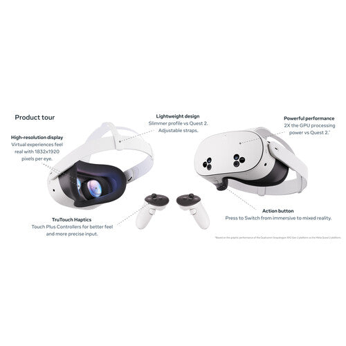 Meta Quest 3S 256GB Standalone VR Headset