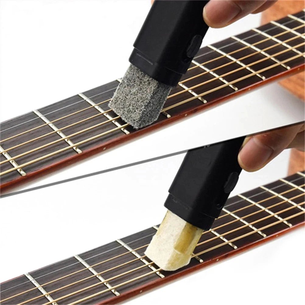 1PCS Guitar Care Brush – String Fingerboard Cleaning Dust Removal Brush, Double Head Musical Instrument Accessories - ZAMAR AUDIO SOLUTIONS