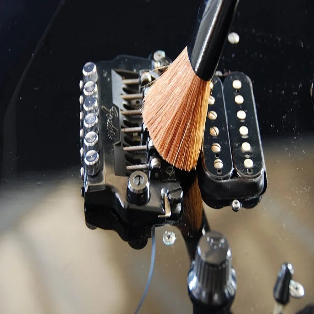 1PCS Guitar Care Brush – String Fingerboard Cleaning Dust Removal Brush, Double Head Musical Instrument Accessories - ZAMAR AUDIO SOLUTIONS