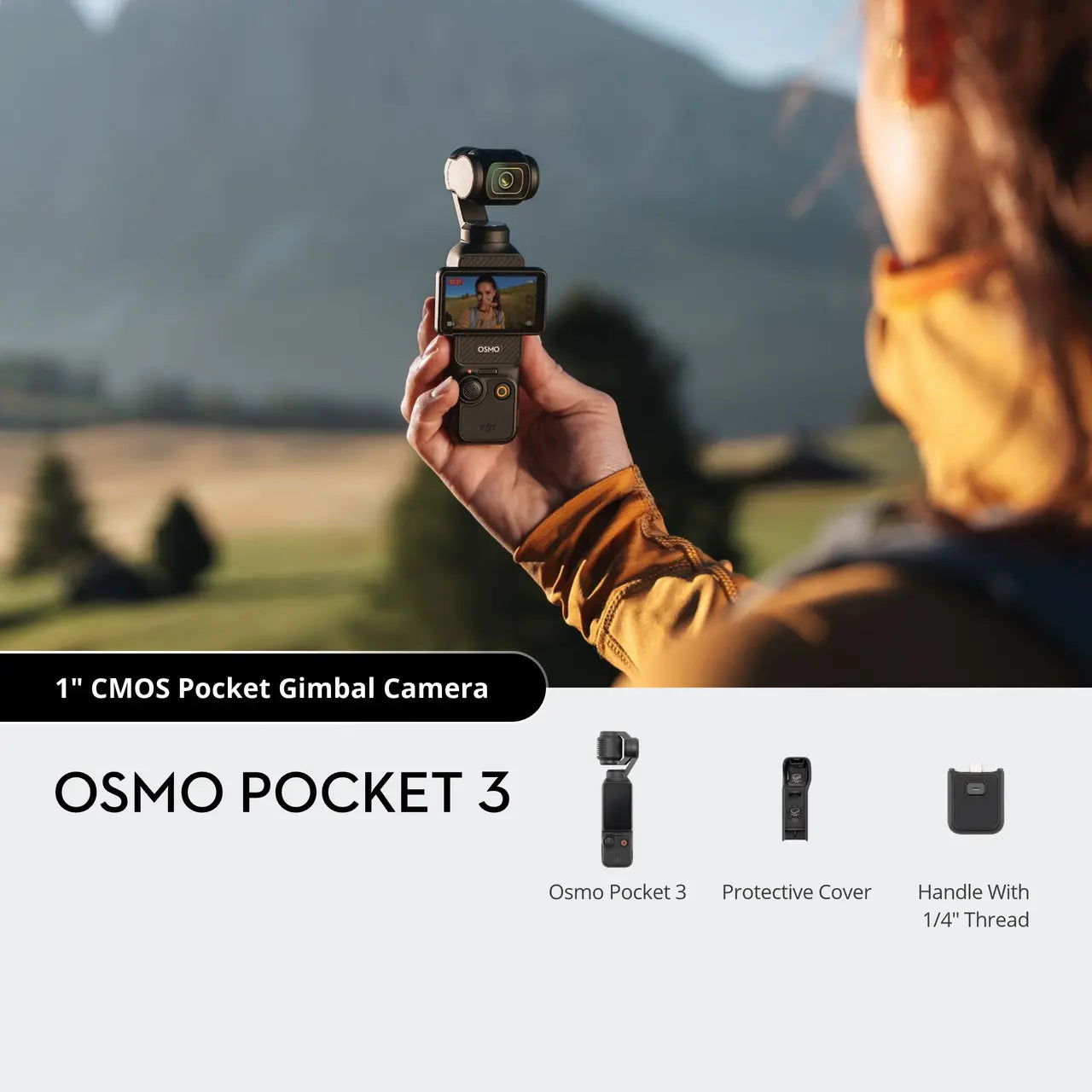 DJI Osmo Pocket 3 Creator Combo – All-in-One 4K Vlogging Kit with Kenya Delivery