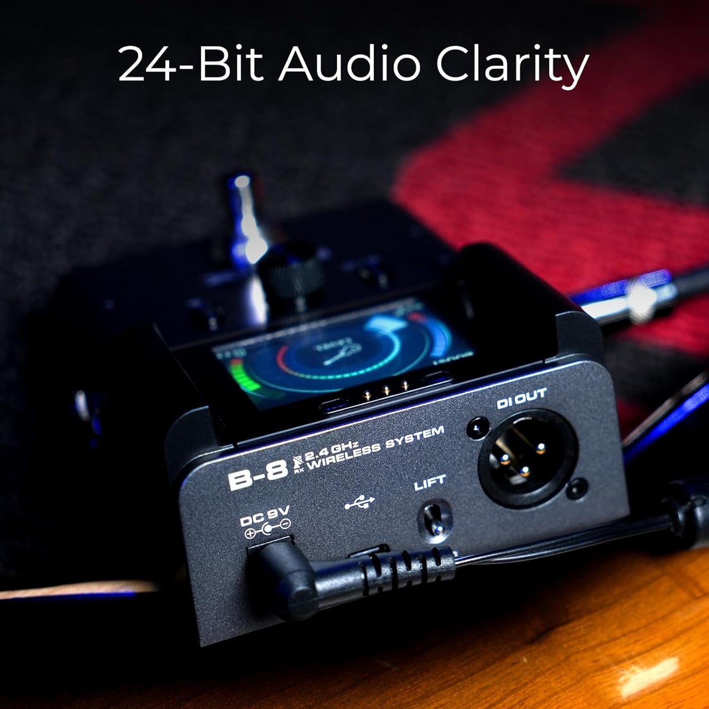 NUX B‑8 — 2.4GHz Wireless Guitar System with Pedalboard Receiver, Tuner & Boost, Nairobi Delivery