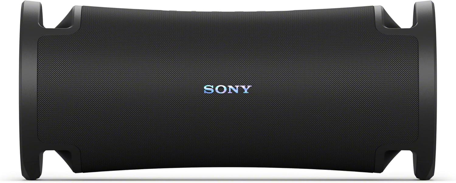Close-up of the Sony ULT Field 7’s dynamic LED lighting effects that sync with music for a lively party atmosphere.