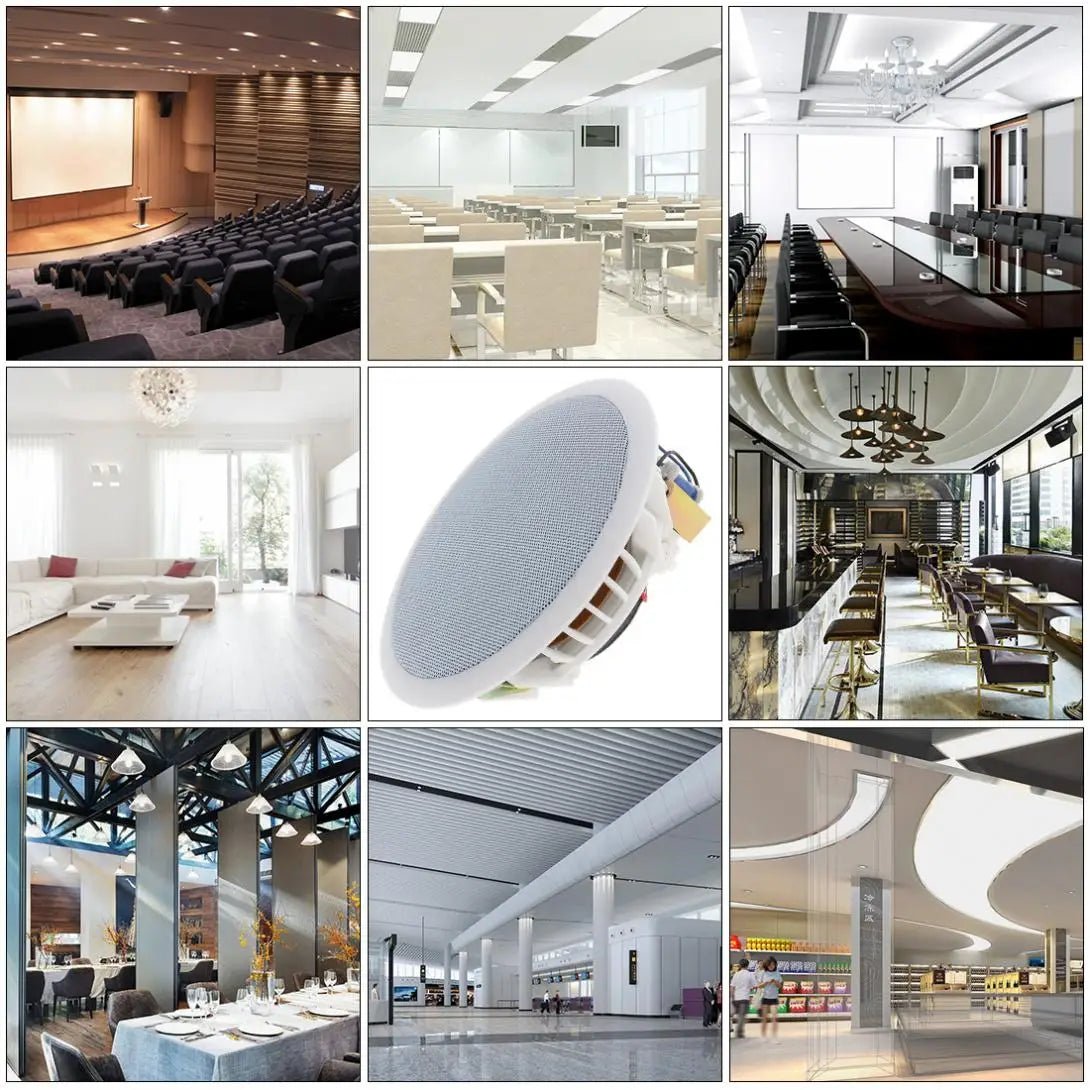 8W Wall - Mounted Ceiling Speaker CLS - 706 – 3D Stereo Background Music System for TV, Public Broadcast, and Hi - Fi Audio - ZAMAR AUDIO SOLUTIONS