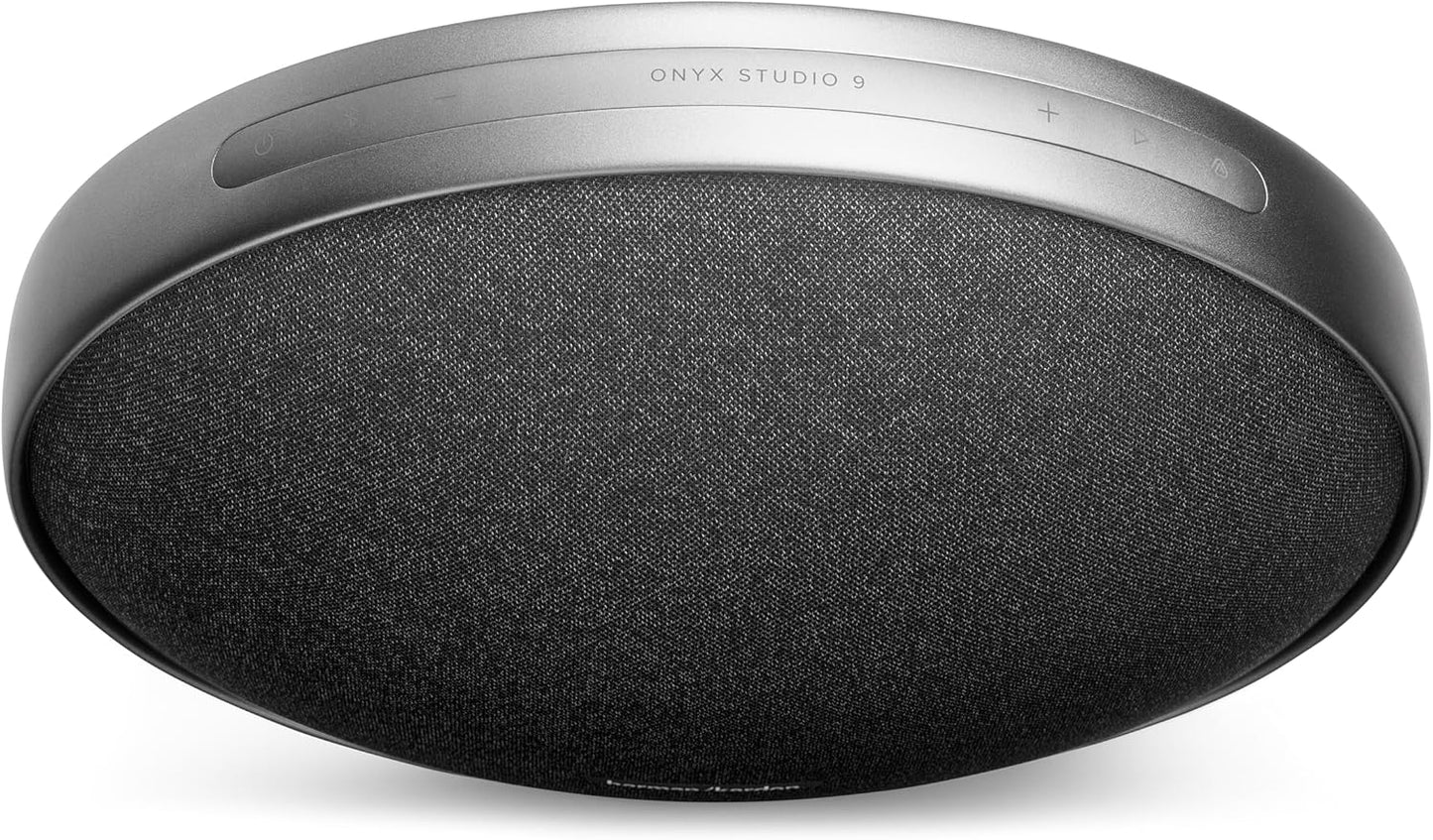 Harman Kardon Onyx Studio 9 – Premium Portable Bluetooth Home Speaker with Self-Tuning & Auracast