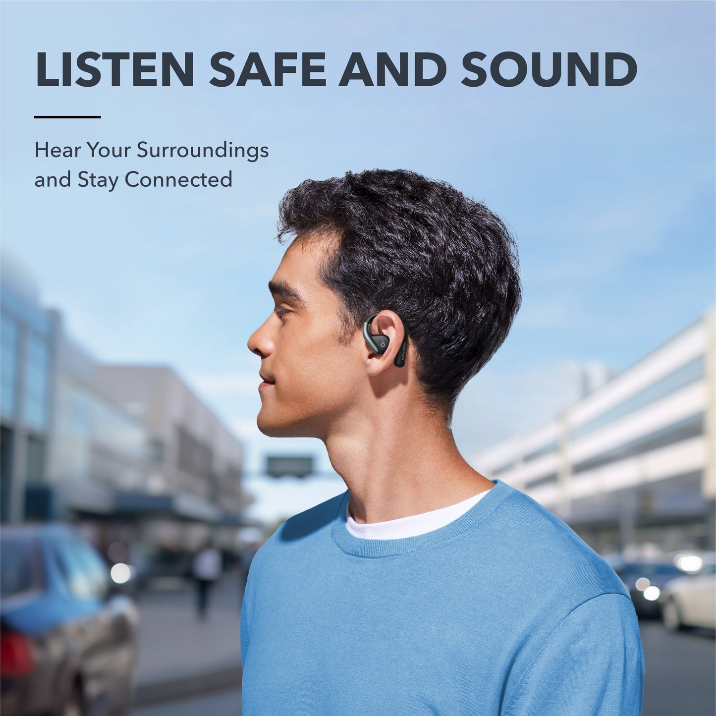 Soundcore AeroFit Open-Ear Wireless Earbuds – Sports-Ready Audio with Kenya Delivery