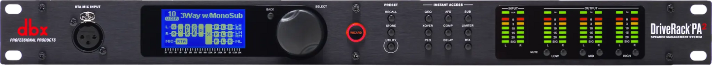 DriveRack PA2 Loudspeaker Management System