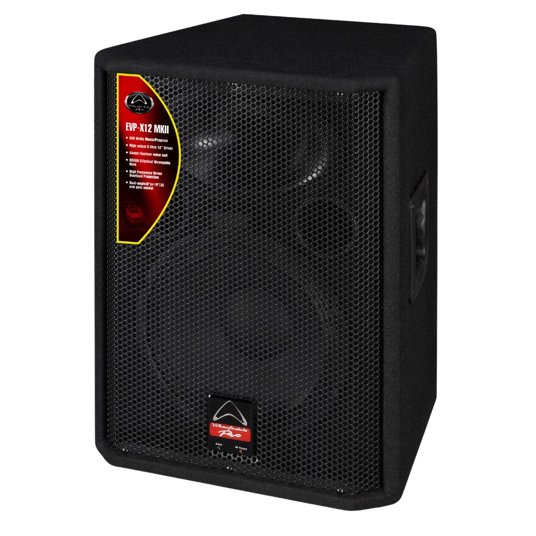 Wharfedale EVP‑X12 MKII — 12" Passive PA Speaker (300W AES)