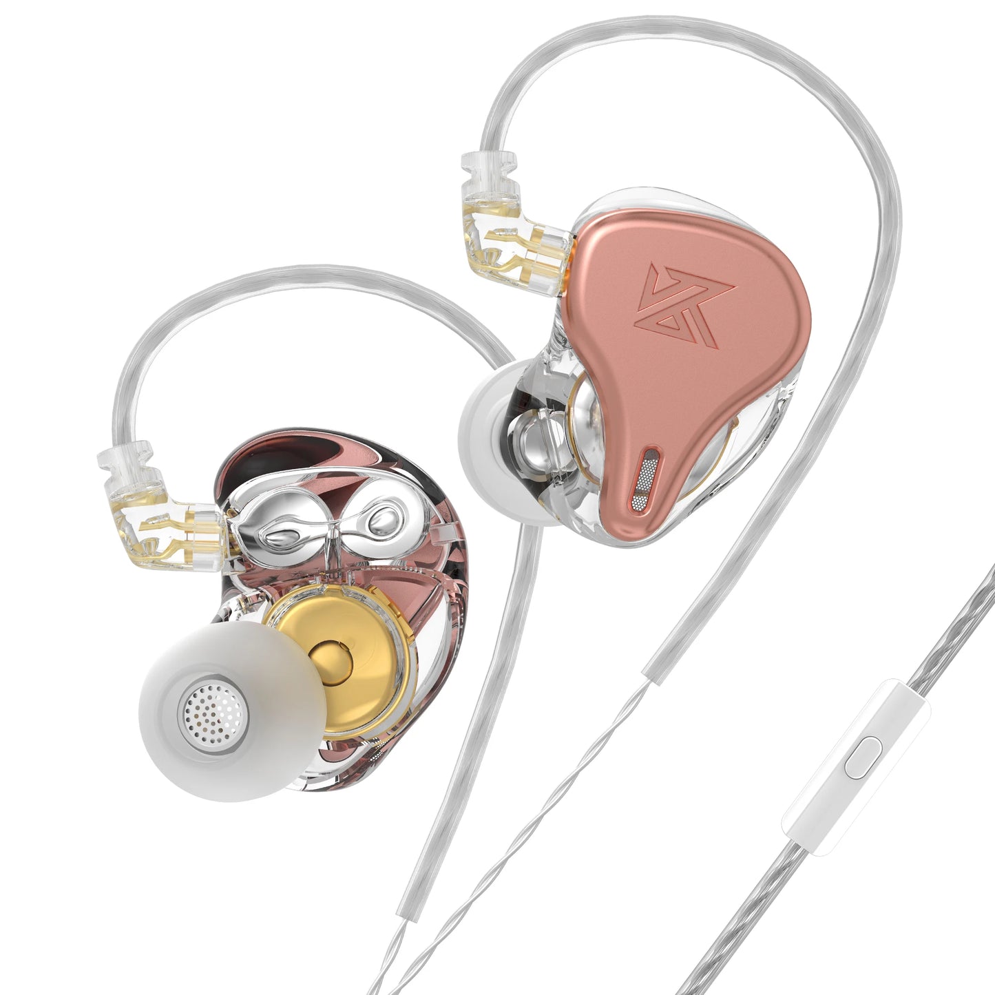 KZ DQ6S Metal Wired In-Ear Earphones – Triple Driver Bass Monitors in Kenya (15–25 Days Delivery)
