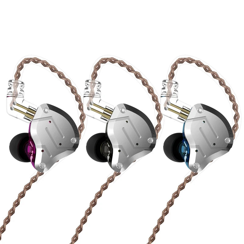 KZ ZS10 Pro In-Ear Monitors – 5 Driver Hybrid IEM Earphones in Kenya (15–25 Days Delivery)