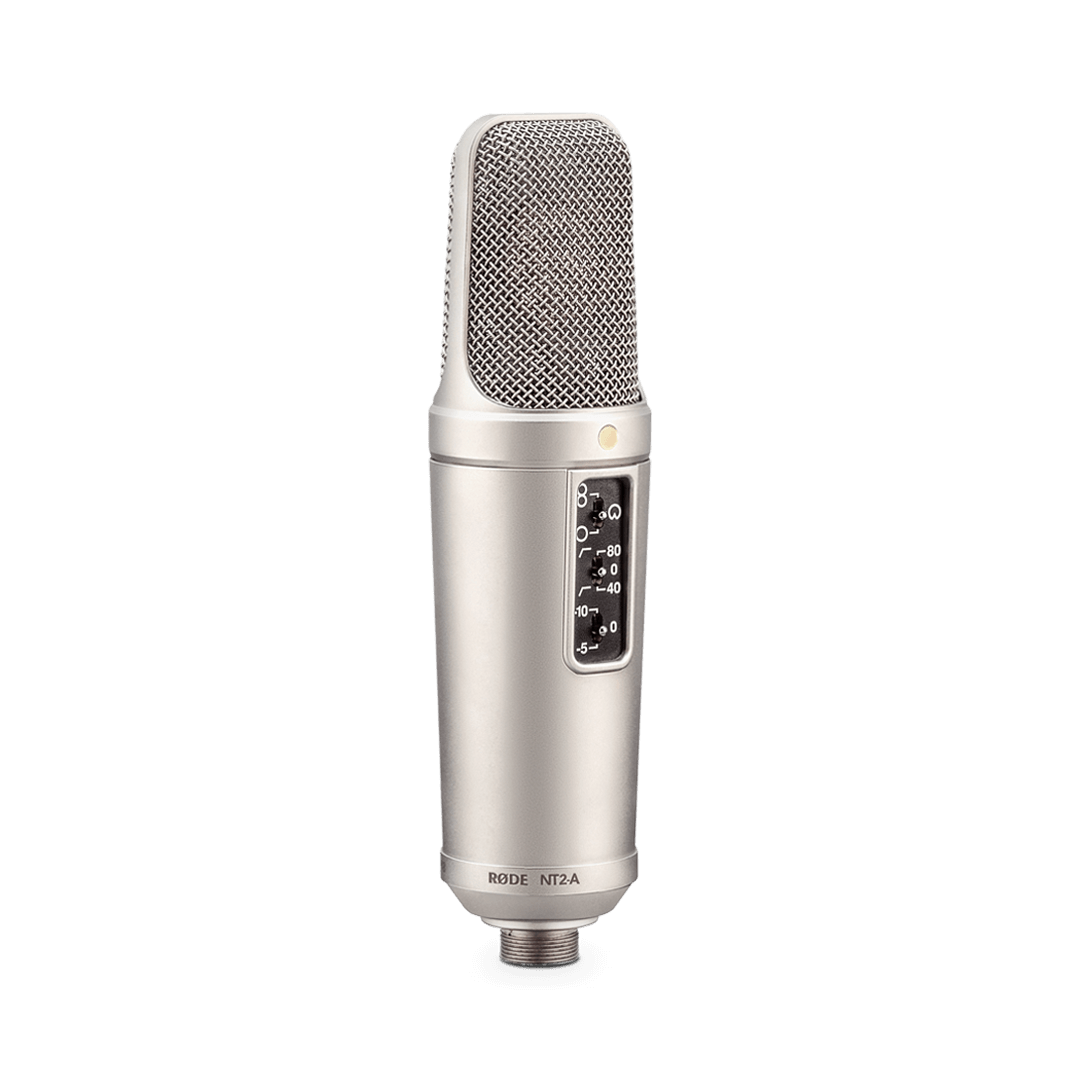 RODE NT2-A 1″ Multi-Pattern Large-Diaphragm Studio Condenser Microphone