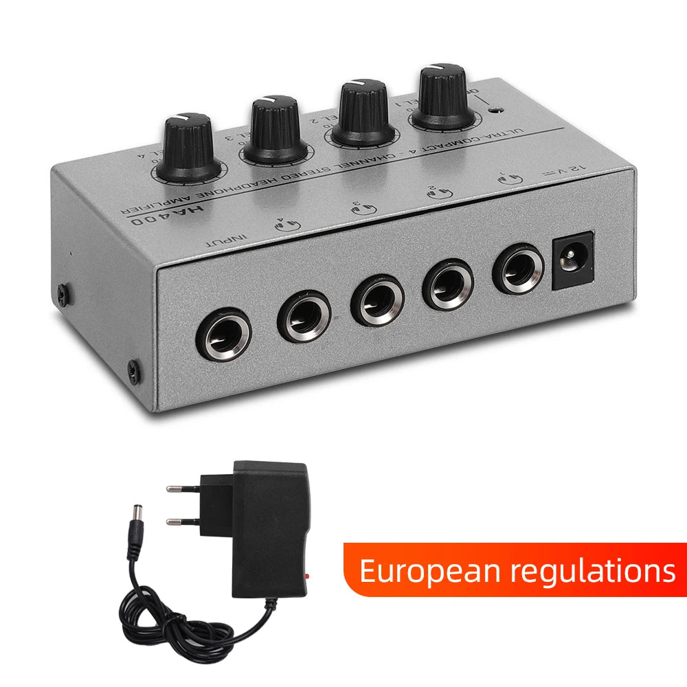 HA400 Mini 4-Channel Headphone Amplifier