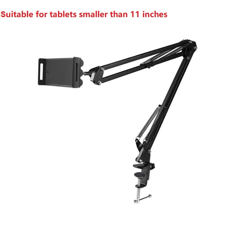 360 Degree Long-Arm Tablet and Phone Holder Stand