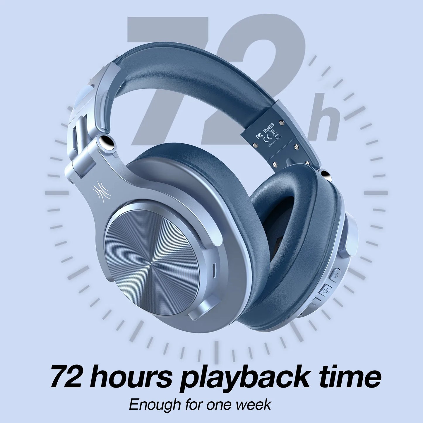 OneOdio A70 Wireless Bluetooth 5.2 Headphones – Studio & Everyday Use | Kenya Delivery