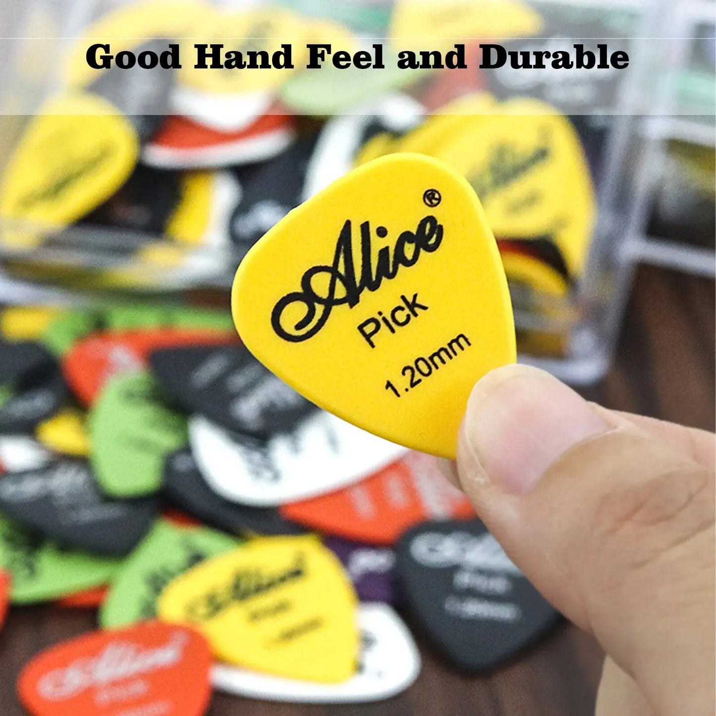 Multicolor Guitar Picks — 24 / 50 / 100 Piece Mixed ABS Pick Set