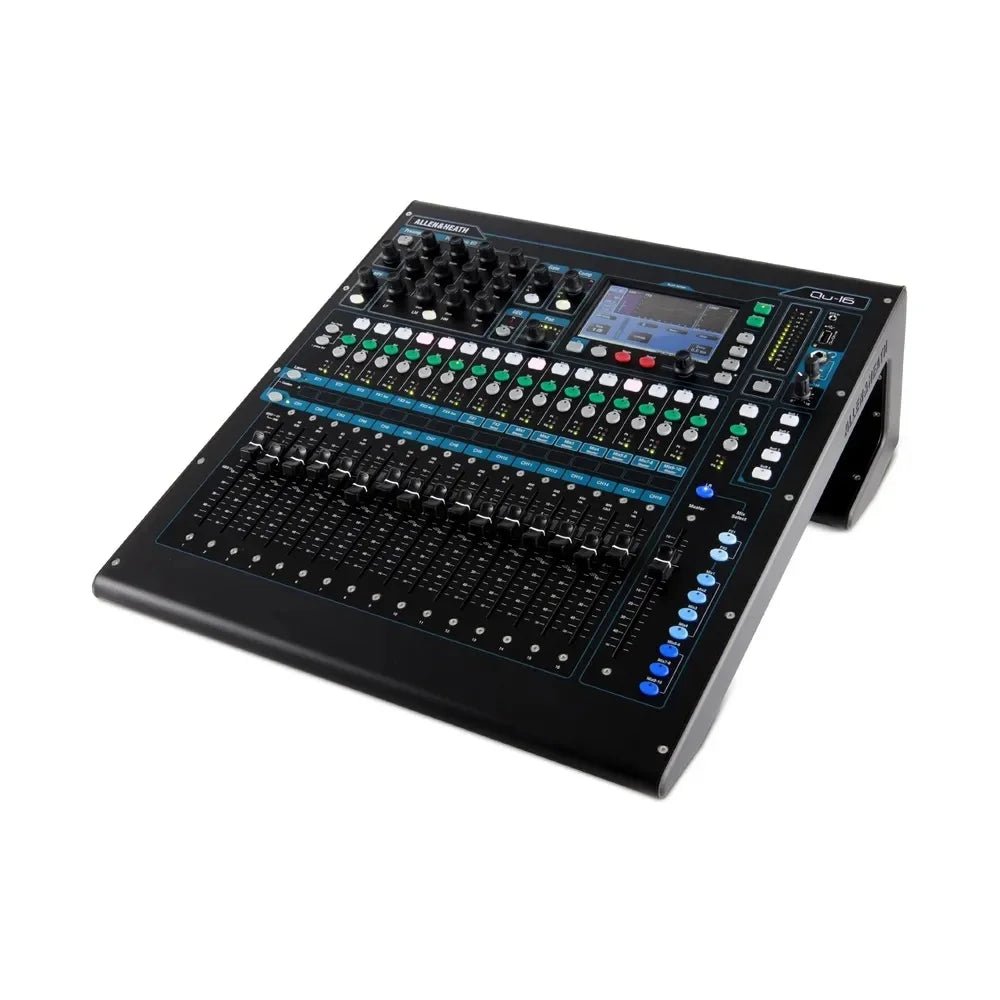 Allen & Heath Qu - 16 Digital Mixer Recorder Kit – Includes Dust Cover & Decksaver - ZAMAR AUDIO SOLUTIONS