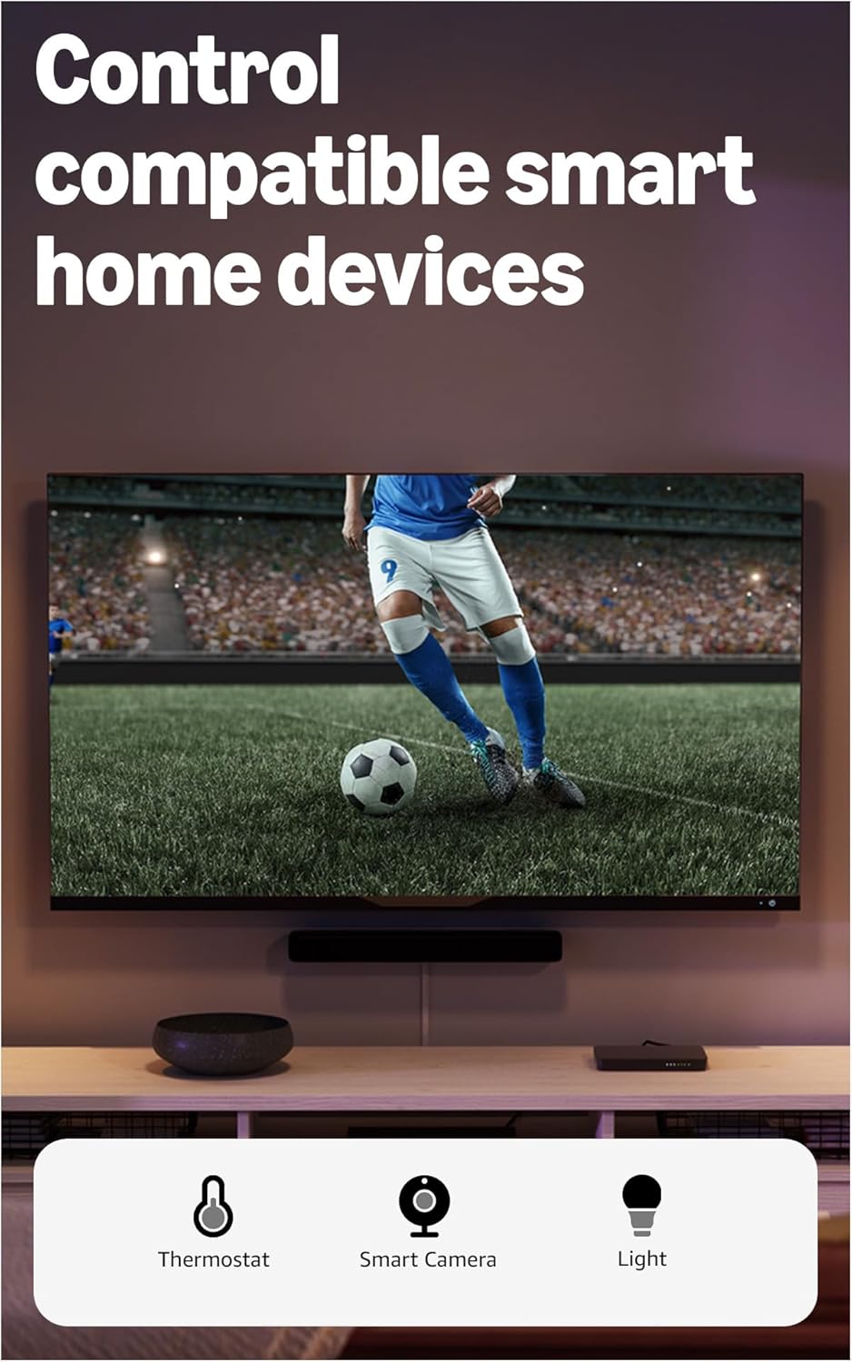 Amazon Fire TV Stick 4K plugged into HDMI port on a 4K television — Zamar Audio Solutions Kenya