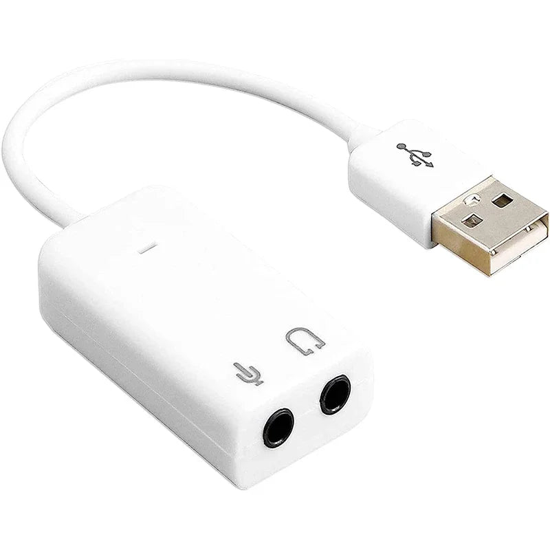 Ashiboogoole USB External Sound Card – 3.5mm Audio Adapter for PC, Mac, Linux & Laptops - ZAMAR AUDIO SOLUTIONS
