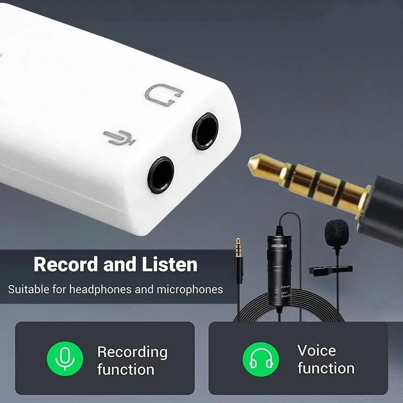 Ashiboogoole USB External Sound Card – 3.5mm Audio Adapter for PC, Mac, Linux & Laptops - ZAMAR AUDIO SOLUTIONS