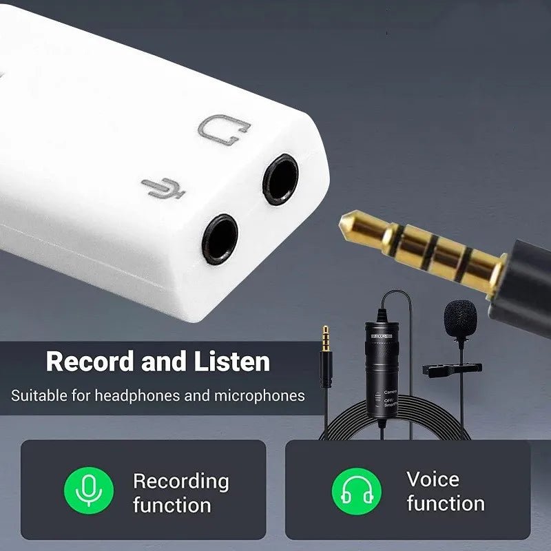 Ashiboogoole USB External Sound Card – 3.5mm Audio Adapter for PC, Mac, Linux & Laptops - ZAMAR AUDIO SOLUTIONS