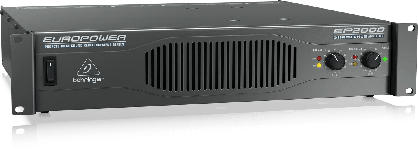 Behringer EP2000 Power Amplifier – High - Performance Stereo Amplifier with ATR Technology - ZAMAR AUDIO SOLUTIONS