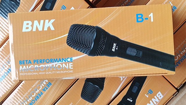 BNK B1 — Dynamic Vocal Microphone (Cardioid, Stage & Studio Use) - ZAMAR AUDIO SOLUTIONS