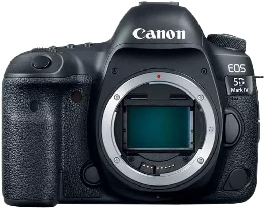 Canon EOS 5D Mark IV Kenya top panel showing mode dial, ISO controls, and hot shoe