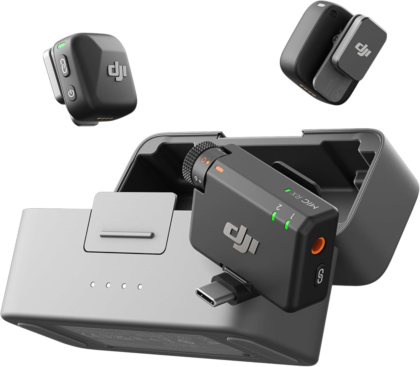 DJI Mic Mini 2 compact wireless microphone system front view Kenya
