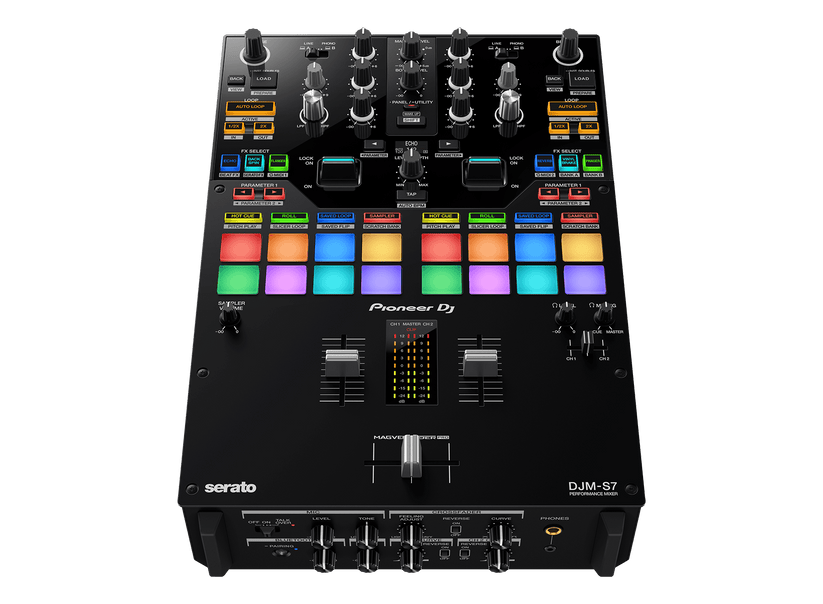 Pioneer DJM‑S7 — 2‑Channel Scratch‑Style Battle Mixer with Bluetooth