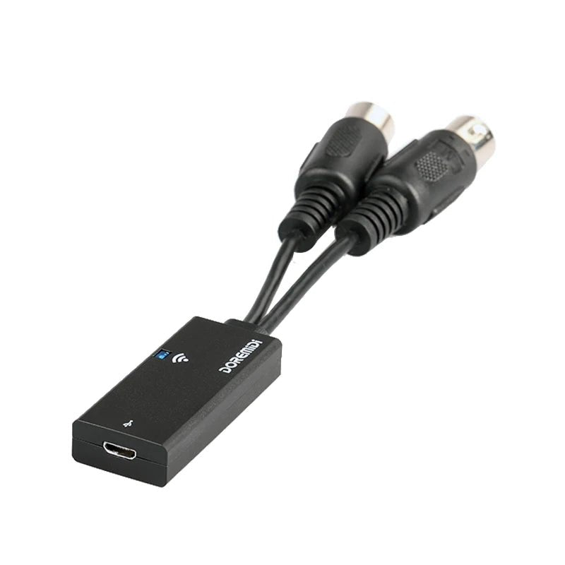 DOREMiDi MTB - 22 MIDI USB Adapter – Bluetooth - Compatible MIDI Interface for Windows, Mac, iOS, Android - ZAMAR AUDIO SOLUTIONS