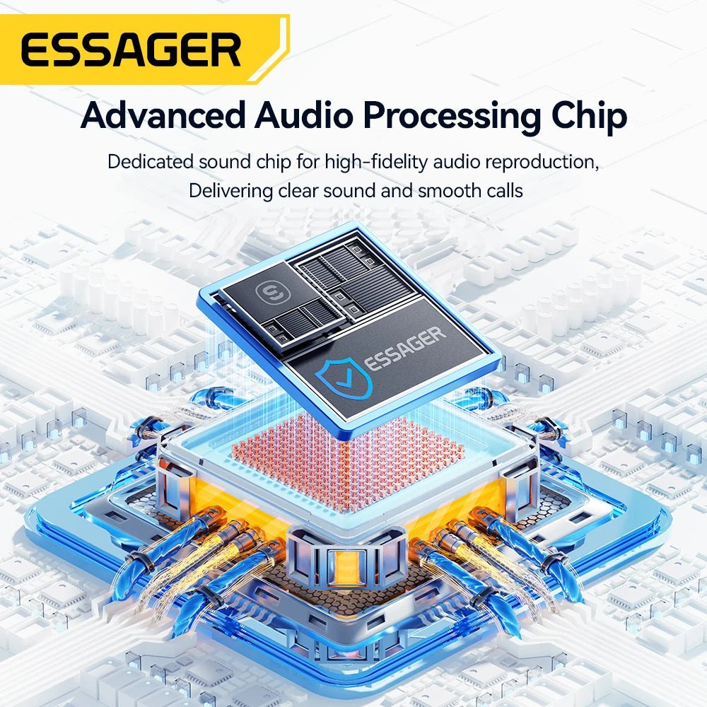 Essager 3.5mm USB External Sound Card – Audio Adapter for Microphone and Headphone, Compatible with Windows, Mac, Linux, PC, Laptops, Desktops, PS5/4 - ZAMAR AUDIO SOLUTIONS