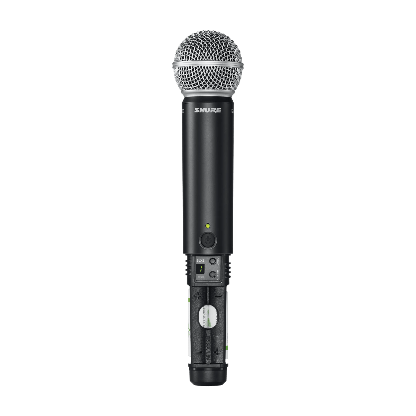 Shure BLX24/SM58 Wireless Vocal System — BLX4 Receiver with SM58 Handheld Transmitter