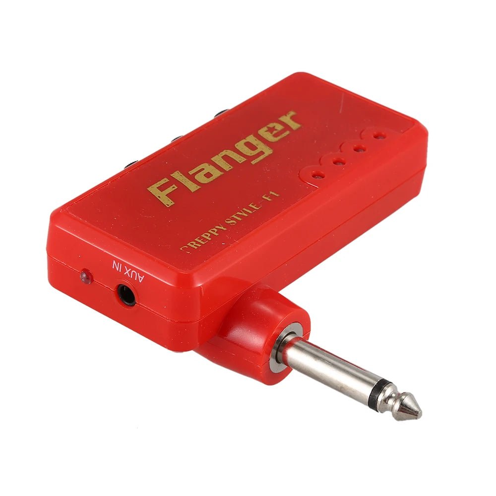 Flanger F1 Portable Electric Guitar Amplifier – Mini Headphone Amp for Guitar and Bass, 15 - Hour Battery Life - ZAMAR AUDIO SOLUTIONS