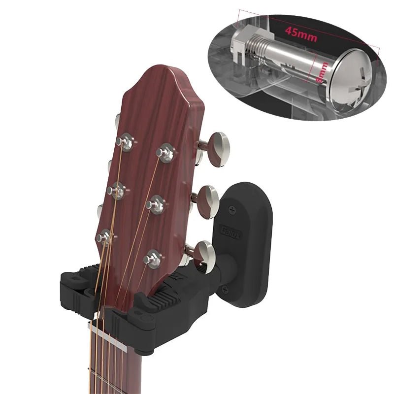 GALUX Guitar Hanger Wall Mount Stand Hook – Support for Acoustic Guitars, Electric Guitars, Ukuleles, and Violins - ZAMAR AUDIO SOLUTIONS