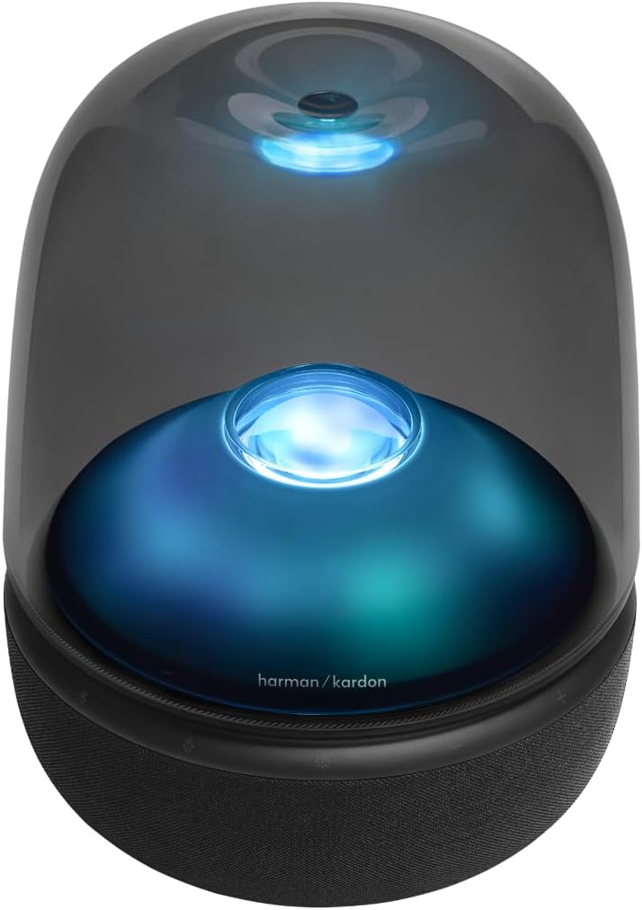 Harman Kardon Aura Studio 5 — Bluetooth Ambient‑Lighting Speaker (360° Sound) - ZAMAR AUDIO SOLUTIONS
