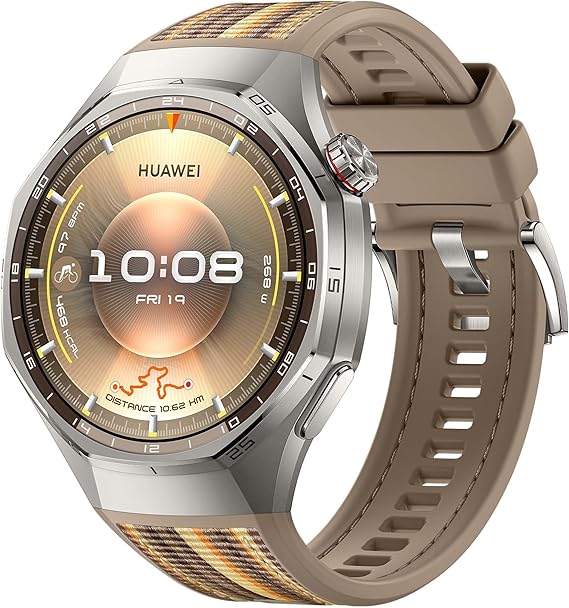 Huawei Watch GT 6 Pro Kenya side profile highlighting slim bezel design and strap detail