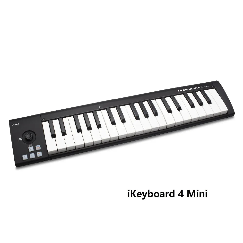 iCON iKeyboard 4Mini – 37 - Key USB MIDI Controller Keyboard with Arpeggiator, Sustain, and Multi - DAW Support - ZAMAR AUDIO SOLUTIONS