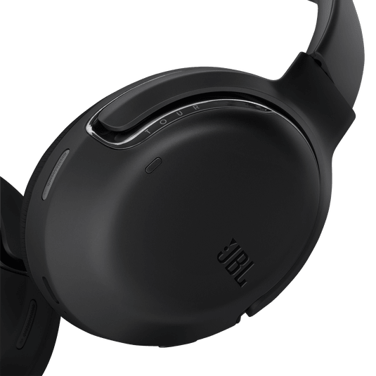 JBL Tour One M2 Kenya side profile view showing ear cup depth, JBL logo and slim headband arc