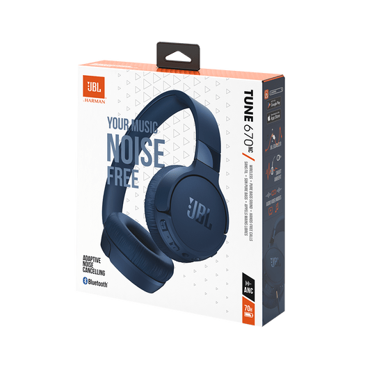 JBL Tune 670NC — Wireless On‑Ear Headphones with Adaptive ANC & 70h Battery, Nairobi Delivery - ZAMAR AUDIO SOLUTIONS