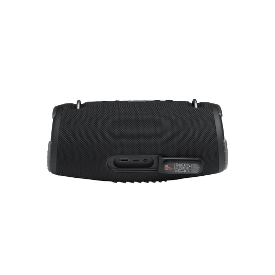 JBL Xtreme 3 Kenya rear panel with USB-C charging port and built-in powerbank output