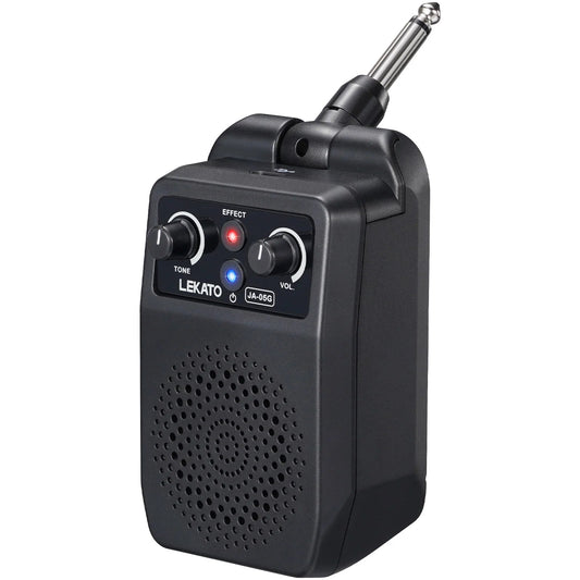 LEKATO Mini Electric Guitar Amp 5W – Portable Bluetooth Amplifier with Built - in Effects (Clean, Distortion, Overdrive, Reverb) - ZAMAR AUDIO SOLUTIONS
