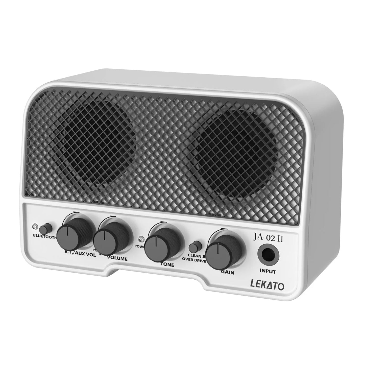 LEKATO Mini Guitar Amp 5W – Rechargeable Electric Guitar Amplifier with Clean & Overdrive Effects, Bluetooth, Portable - ZAMAR AUDIO SOLUTIONS