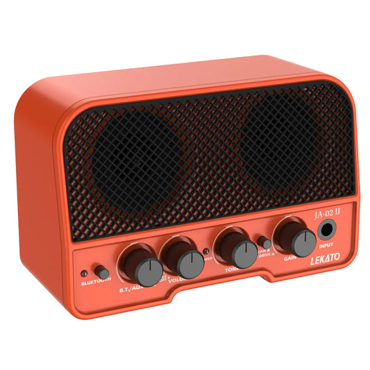LEKATO Mini Guitar Amp 5W – Rechargeable Electric Guitar Amplifier with Clean & Overdrive Effects, Bluetooth, Portable - ZAMAR AUDIO SOLUTIONS