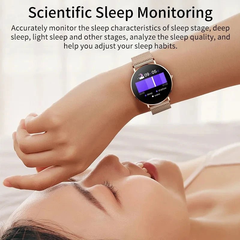 LIGE Smart Watch – Android OS, AMOLED Display, Fitness Tracker, Heart Rate Monitor, and Call & Message Reminders – Perfect for Men and Women - ZAMAR AUDIO SOLUTIONS