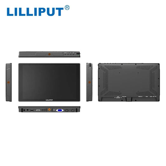 LILLIPUT FA1016 /C/T 10.1 Inch WUXGA Touchscreen IPS LCD Monitor – IPS FHD 1000:1, HDMI, VGA, 4K 30Hz Support - ZAMAR AUDIO SOLUTIONS