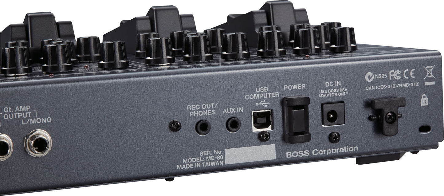 BOSS ME‑80 — Guitar Multi‑Effects Pedal with COSM Amp Models & USB Recording, Nairobi Delivery