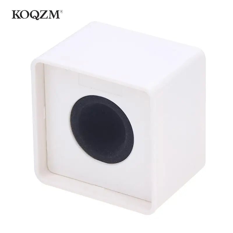 Microphone Logo Flag Station Cube – Square Shaped Interview Mic Station, ABS Prop Stand for News Reporting, KTV, and Interviews - ZAMAR AUDIO SOLUTIONS
