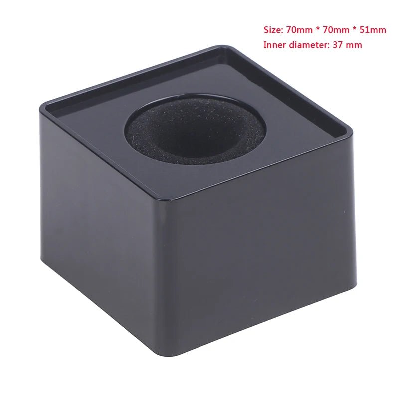 Microphone Logo Flag Station Cube – Square Shaped Interview Mic Station, ABS Prop Stand for News Reporting, KTV, and Interviews - ZAMAR AUDIO SOLUTIONS