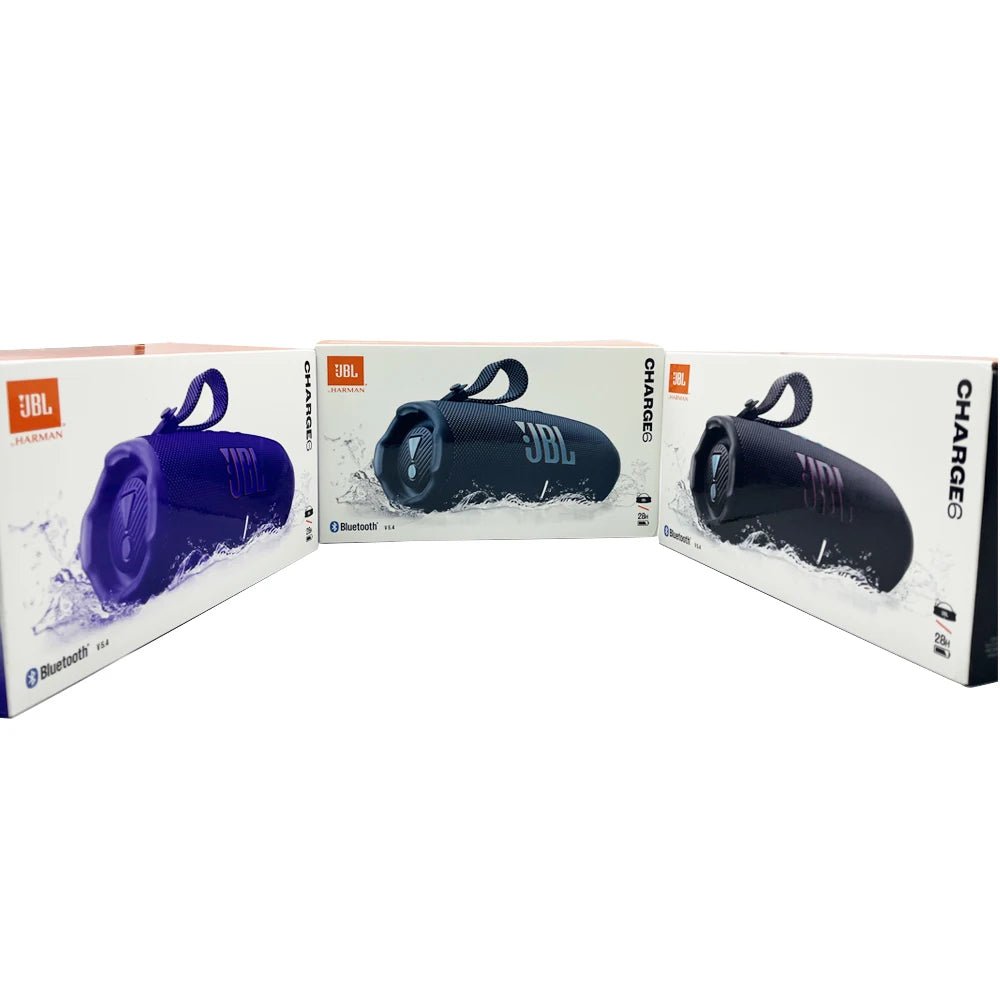 New JBL CHARGE6 Speaker – High Sound Quality, Waterproof Outdoor Wireless Portable Bluetooth Speaker - ZAMAR AUDIO SOLUTIONS